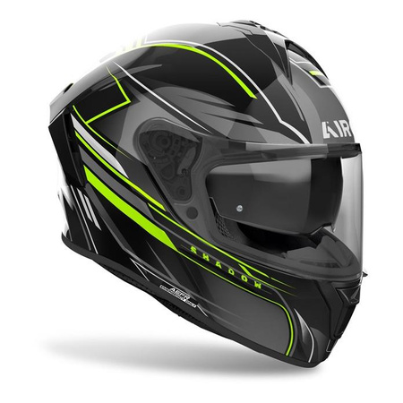 Kask integralny AIROH SPARK 2 SHADOW YELLOW GLOSS