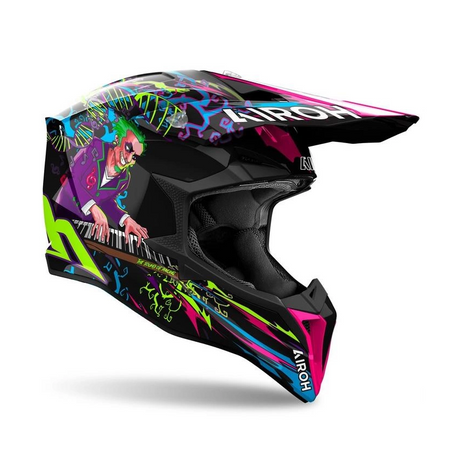 Kask cross AIROH WRAAAP MUSIC GLOSS