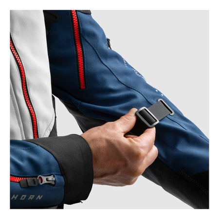 Kurtka tekstylna REBELHORN HARDY 3.0 BLUE/GREY/RED