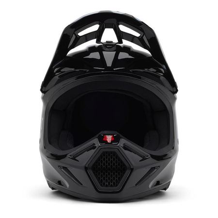 Kask cross FOX V3 SEVENTY4 BLACK czarny