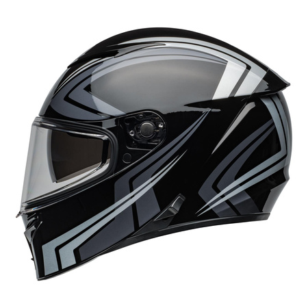 Kask integralny BELL LITHIUM ECE6 JETSTREAM BLACK/SILVER