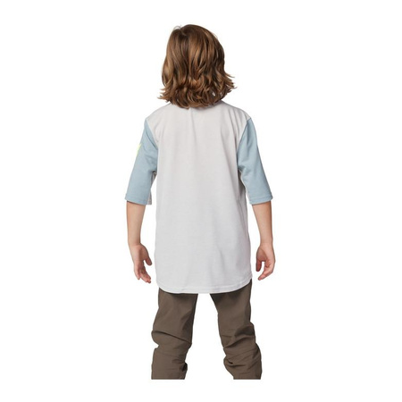 Koszulka rowerowa dziecięca FOX JUNIOR RANGER AVIATION GUNMETAL