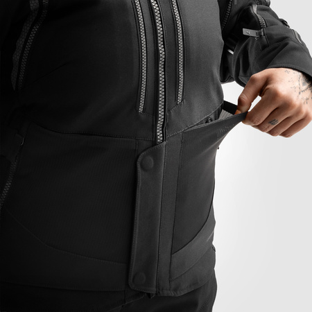 Kurtka tekstylna damska REBELHORN HARDY 3.0 LADY BLACK