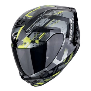 Kask integralny SCORPION EXO-391 CLUTTER BLACK/NEON YELLOW