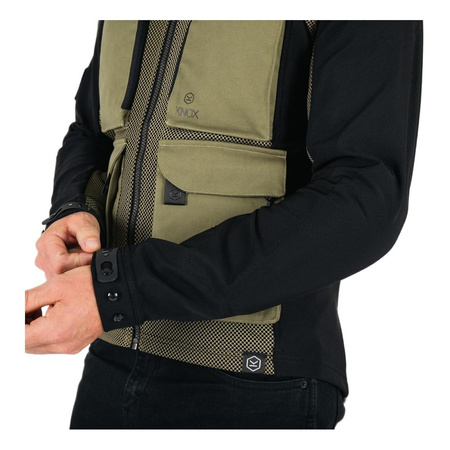 Kurtka tekstylna KNOX TOR SAGE zielony czarny