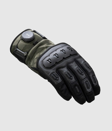 Rękawice miejskie KNOX ORSA TEXTILE OR4 SAGE GREEN zielony czarny