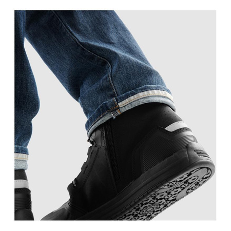 Jeansy motocyklowe REBELHORN BRONCO MONOLAYER WASHED BLUE niebieski