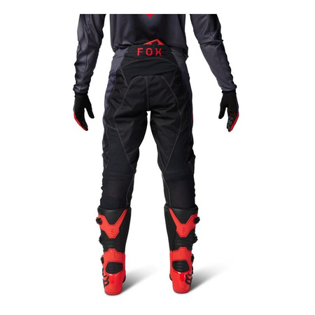 Spodnie cross FOX 180 INTERFERE GREY/RED