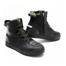 Trampki motocyklowe damskie REBELHORN VANDAL II LADY BLACK/GOLD czarny złoty
