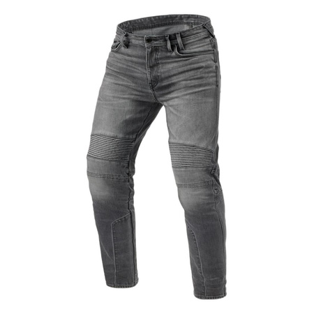 Jeansy motocyklowe REVIT MOTO 2 MEDIUM GREY USED szary
