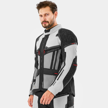 Kurtka tekstylna SHIMA TRACKER LIGHT GREY