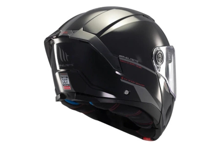 Kask szczękowy MT ATOM 2 SV SOLID GLOSS BLACK