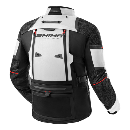 Kurtka tekstylna SHIMA TRACKER LIGHT GREY