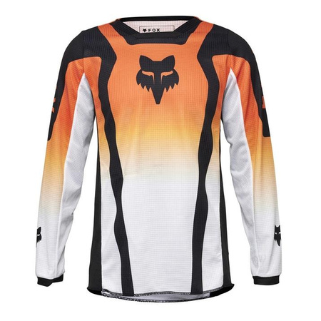 Bluza cross dziecięca FOX JUNIOR 180 LEAN FLUORESCENT ORANGE
