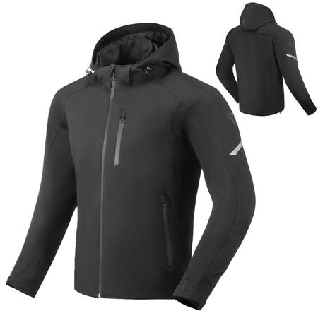 Kurtka tekstylna SECA DISTRICT BLACK czarny