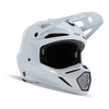 Kask cross FOX V3 RS CARBON SOLID WHITE biały