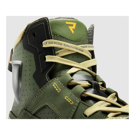 Trampki motocyklowe REBELHORN VANDAL II GREEN/BLACK/ORANGE