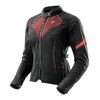 Kurtka tekstylna damska REBELHORN JAX LADY BLACK/RED czarny czerwony