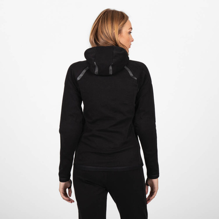 Bluza motocyklowa damska KNOX SHIELD HOODY LADY BLACK