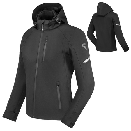 Kurtka tekstylna damska SECA DISTRICT LADY BLACK czarny