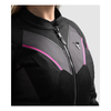 Kurtka tekstylna damska REBELHORN HIFLOW V LADY BLACK/GREY/FLUO PINK