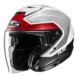 Kask otwarty HJC I31 TEVIS GREY/RED