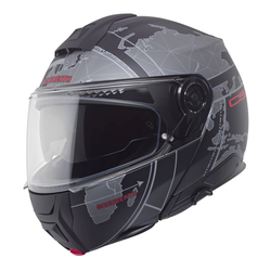 Kask szczękowy SCHUBERTH C5 ECE GLOBE BLACK