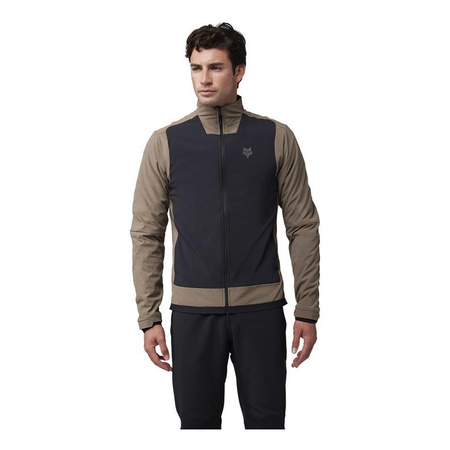 Kurtka rowerowa FOX DEFEND FIRE ALPHA ASH czarny brązowy