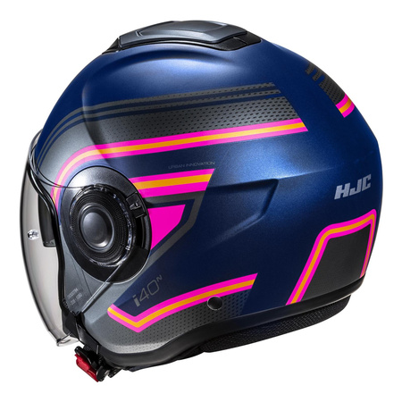 Kask otwarty HJC I40N LINIA BLUE/PINK