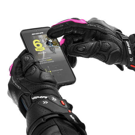 Rękawice sportowe damskie SHIMA RS-3 LADY PINK