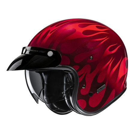 Kask otwarty HJC V31 FIRO RED