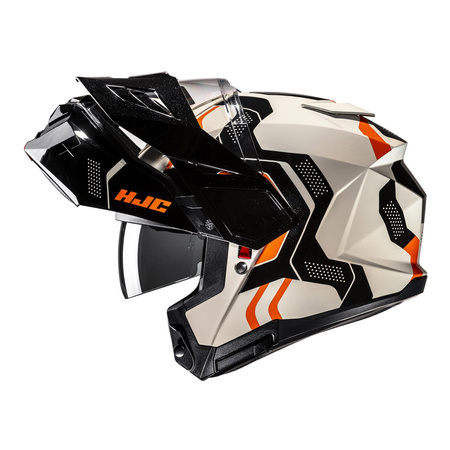 Kask szczękowy HJC I80 VELLY BLACK/BEIGE