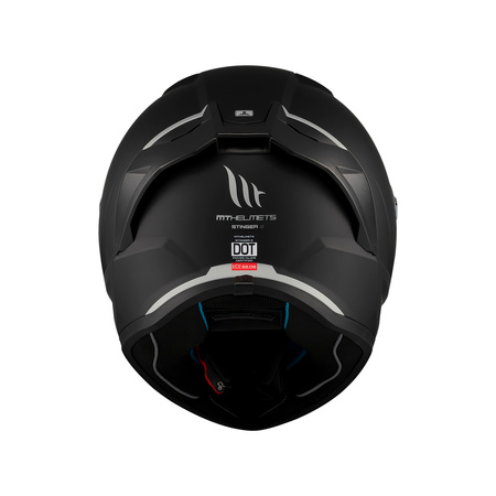Kask integralny MT STINGER 2 SOLID MATT BLACK czarny mat