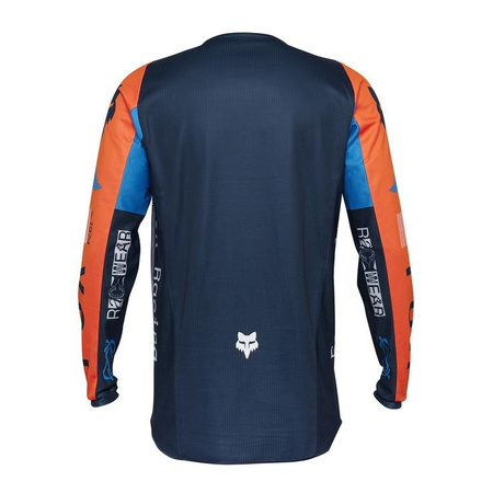 Bluza cross FOX 180 RACE SPEC MIDNIGHT granatowy pomarańczowy
