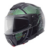 Kask szczękowy SCHUBERTH C5 ECE GLOBE GREEN zielony czarny