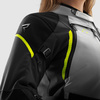 Kurtka tekstylna damska REBELHORN HARDY 3.0 LADY BLACK/GREY/FLUO YELLOW