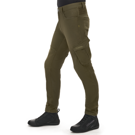 Jeansy motocyklowe VORG REVO GREEN