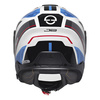 Kask otwarty SCHUBERTH J2 ECE SIGMA BLUE biały niebieski czerwony czarny