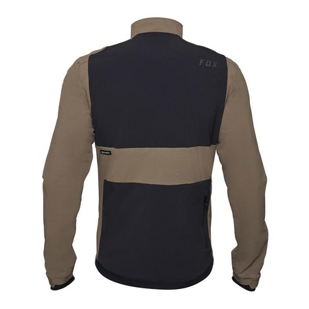 Kurtka rowerowa FOX DEFEND FIRE ALPHA ASH czarny brązowy