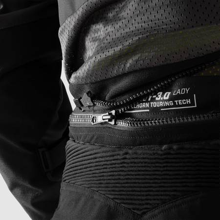 Spodnie tekstylne damskie REBELHORN HARDY 3.0 LADY BLACK